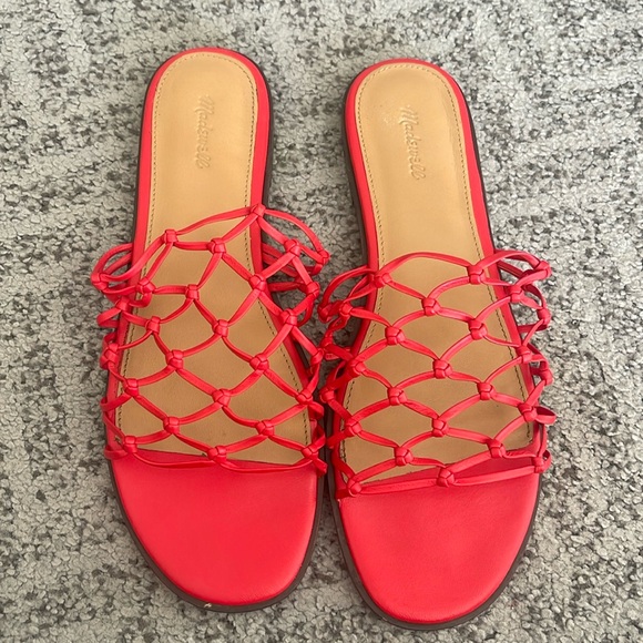 Madewell Shoes - Madewell Red Women's Slippers